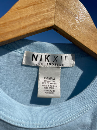 NIKIE Life's a Beach Crop Tank Top