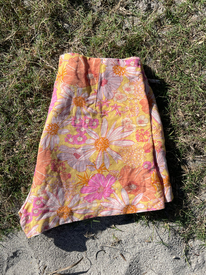 H&M Floral Linen Shorts