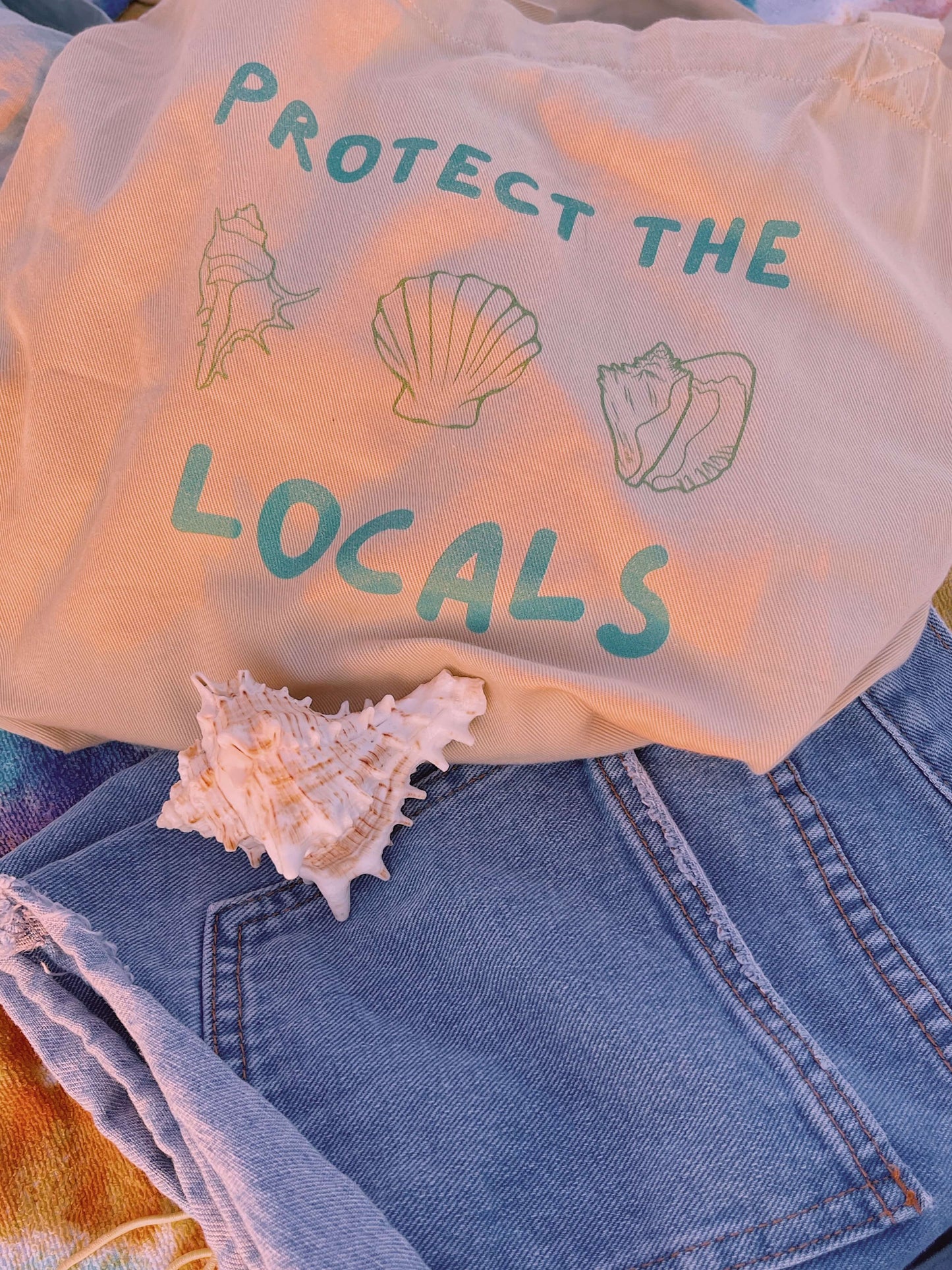 Protect the Locals Eco Tote Bag