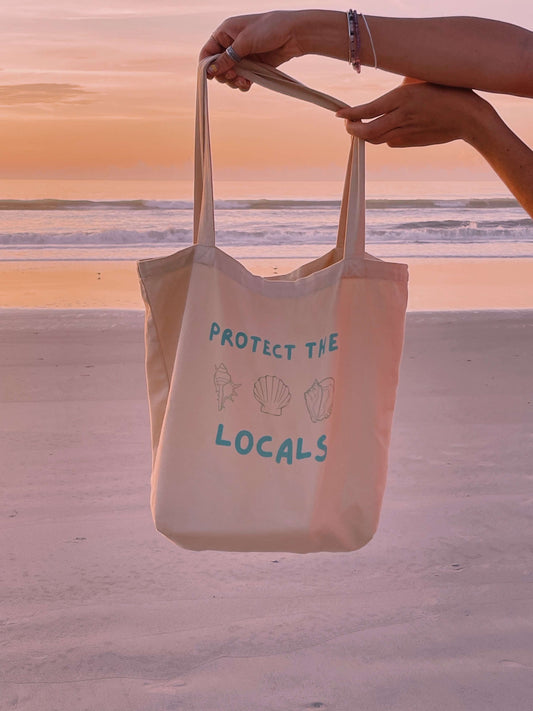 Protect the Locals Eco Tote Bag